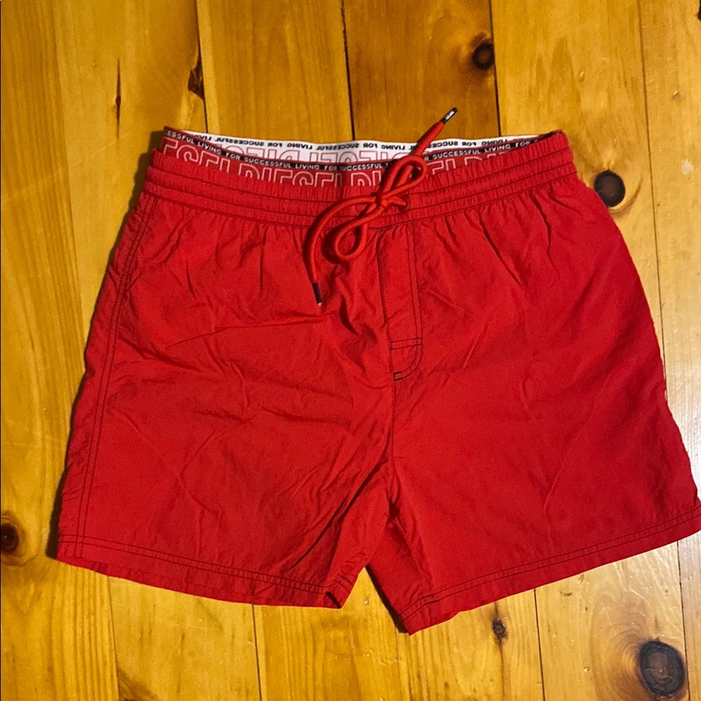 Diesel Men’s Red Swim Shorts